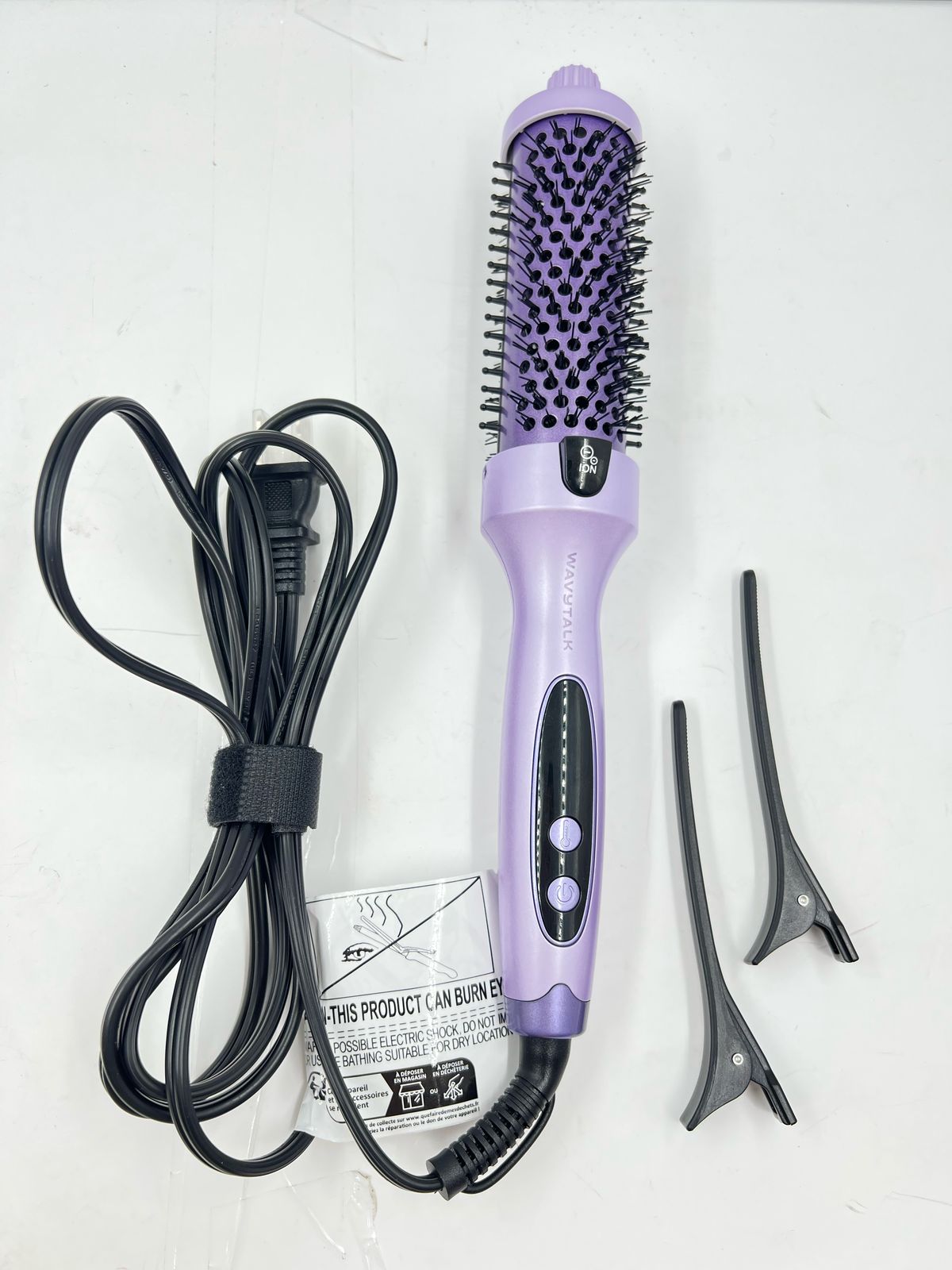 Wavytalk Cepillo térmico redondo 1.5" cerámica