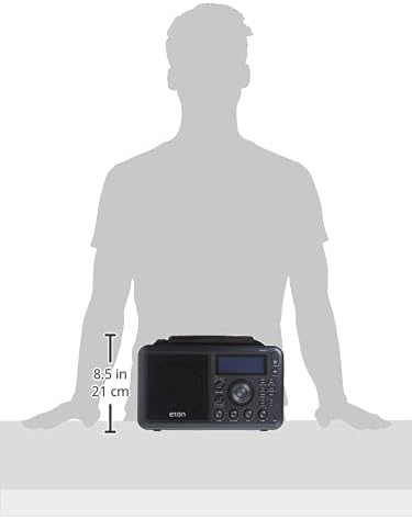Radio Eton Elite, de Campo con Am/FM, Onda Corta, RDS, Bluetooth.