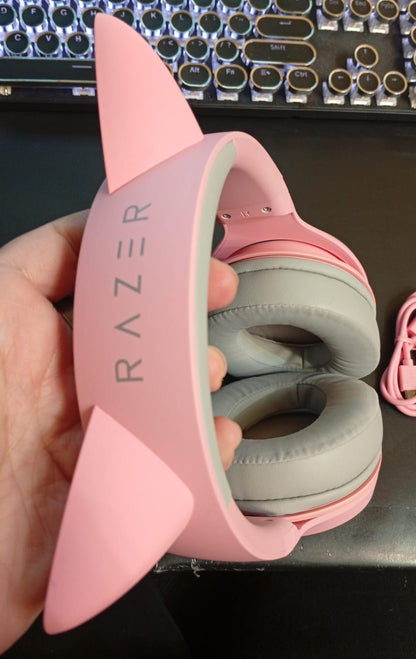 Auriculares Inalámbricos Razer Kraken BT Kitty, Cancelación De Ruido.