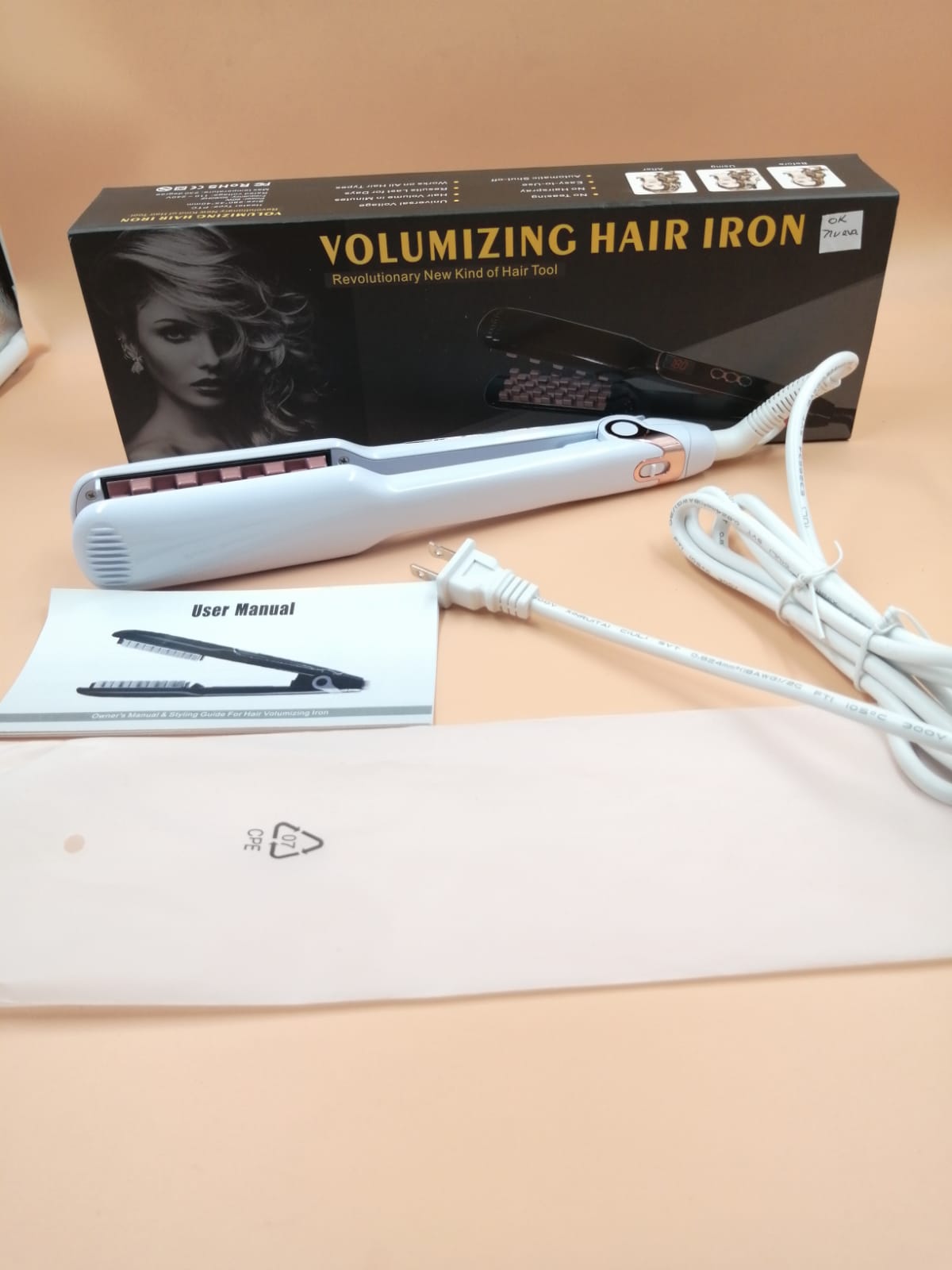 Plancha voluminizadora para cabello LAICAIW