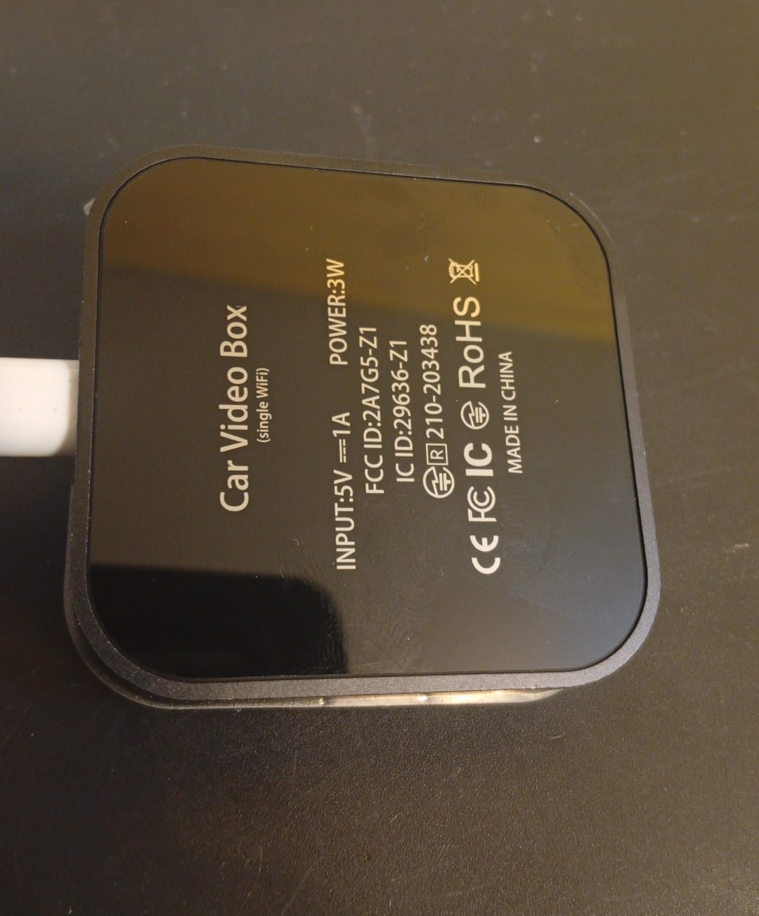 Adaptador Carplay Inalámbrico, 1080p Video Box.