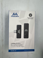 Micrófono de solapa inalámbrico profesional Mouriv