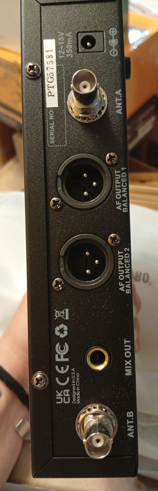 Phenyx Pro Sistema de micrófonos inalámbricos, (USADO).