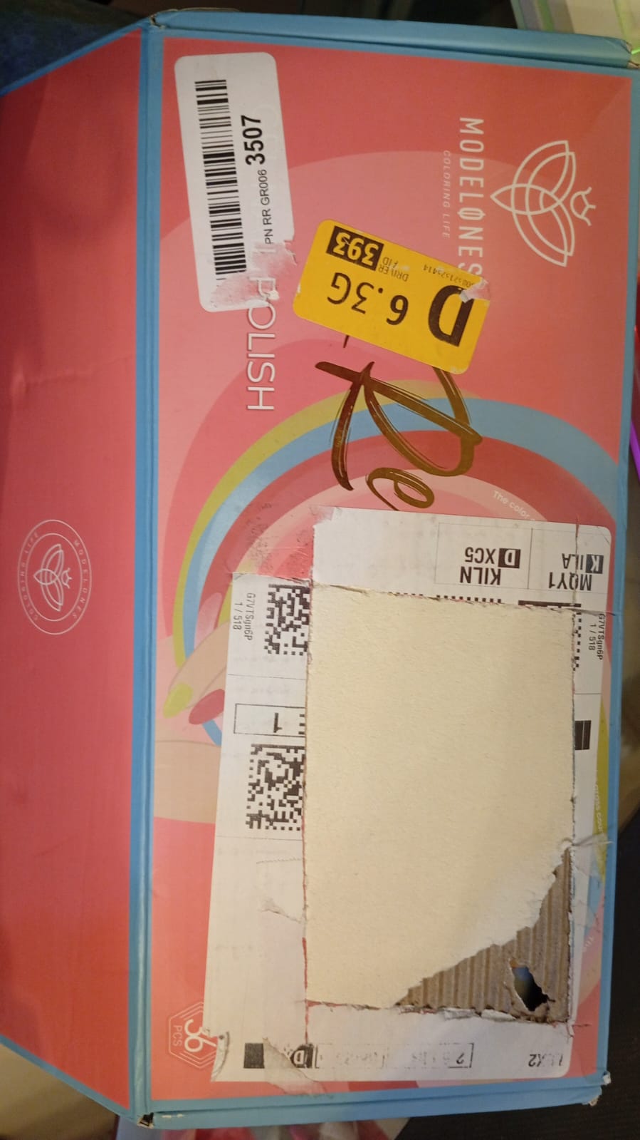 Modelones, Kit de 38 esmaltes de uñas en gel, Colores B-Glamorous.