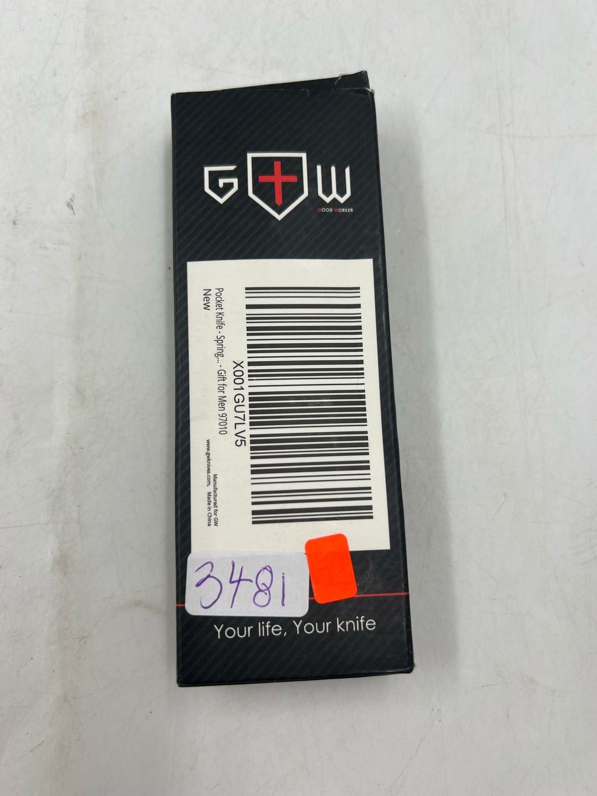 Navaja Grand Way de bolsillo hoja plegable afilada