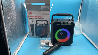 Máquina De Karaoke Con 1 Micrófono Inalámbrico