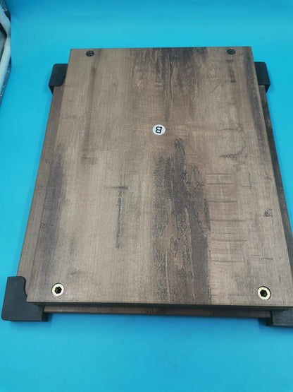 Mesa Auxiliar VASAGLE 3 Niveles Buró de Noche Industrial Beige Grisáceo