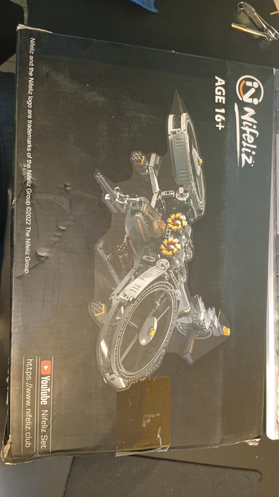 Juego de bloques de construcción, escorpión de combate, Nifeliz.