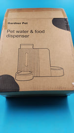 Comedero Automático para mascotas Con Dispensador Agua 1.8 Gal