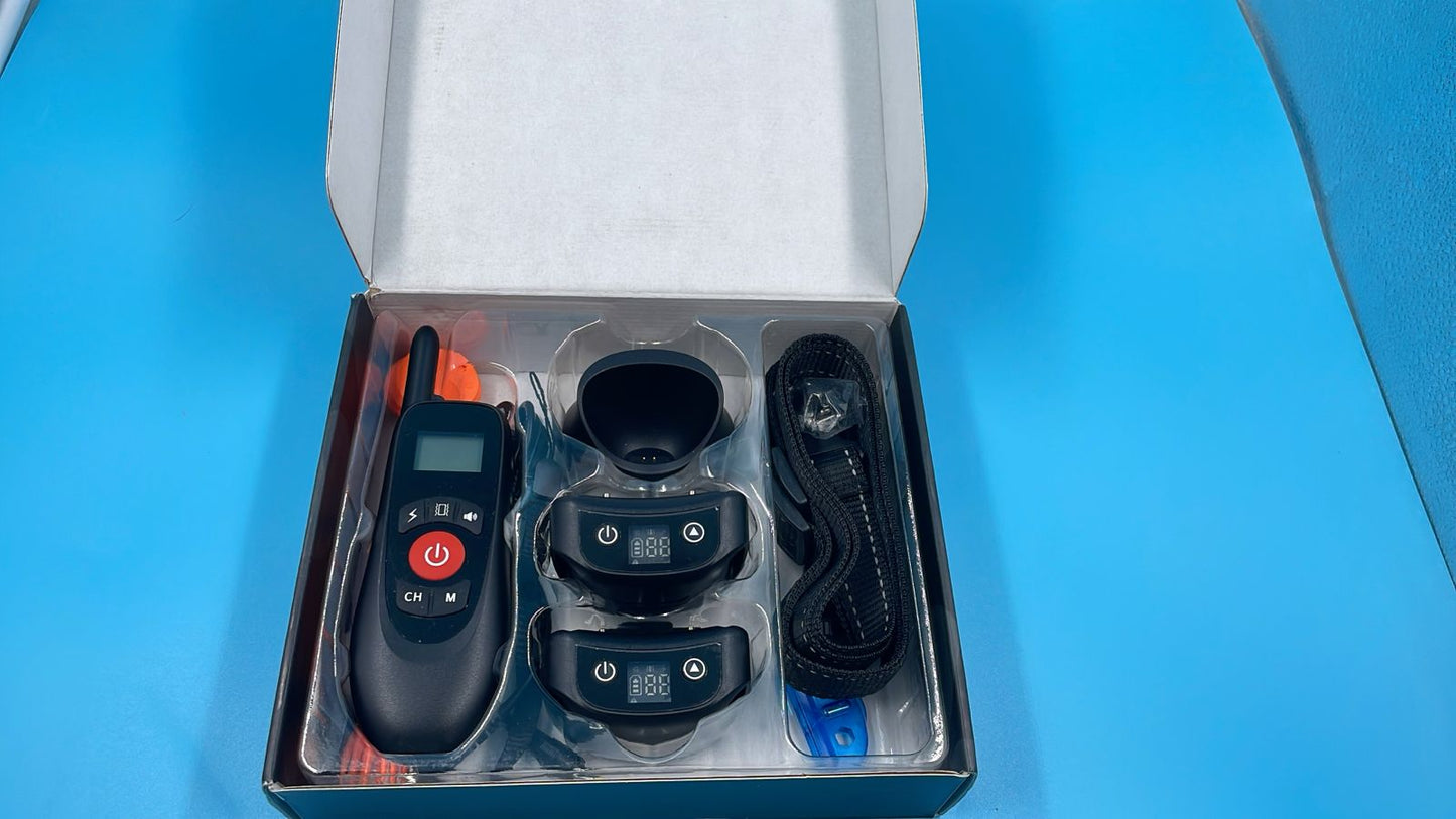 Collar eléctrico para valla para perros. (2 PACK)