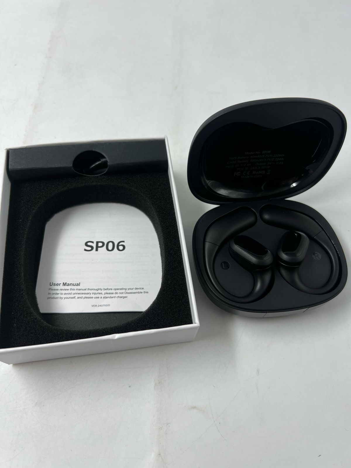 Auriculares Bluetooth 5.3 Inalámbricos 40 Hrs Sp06 (USADO)