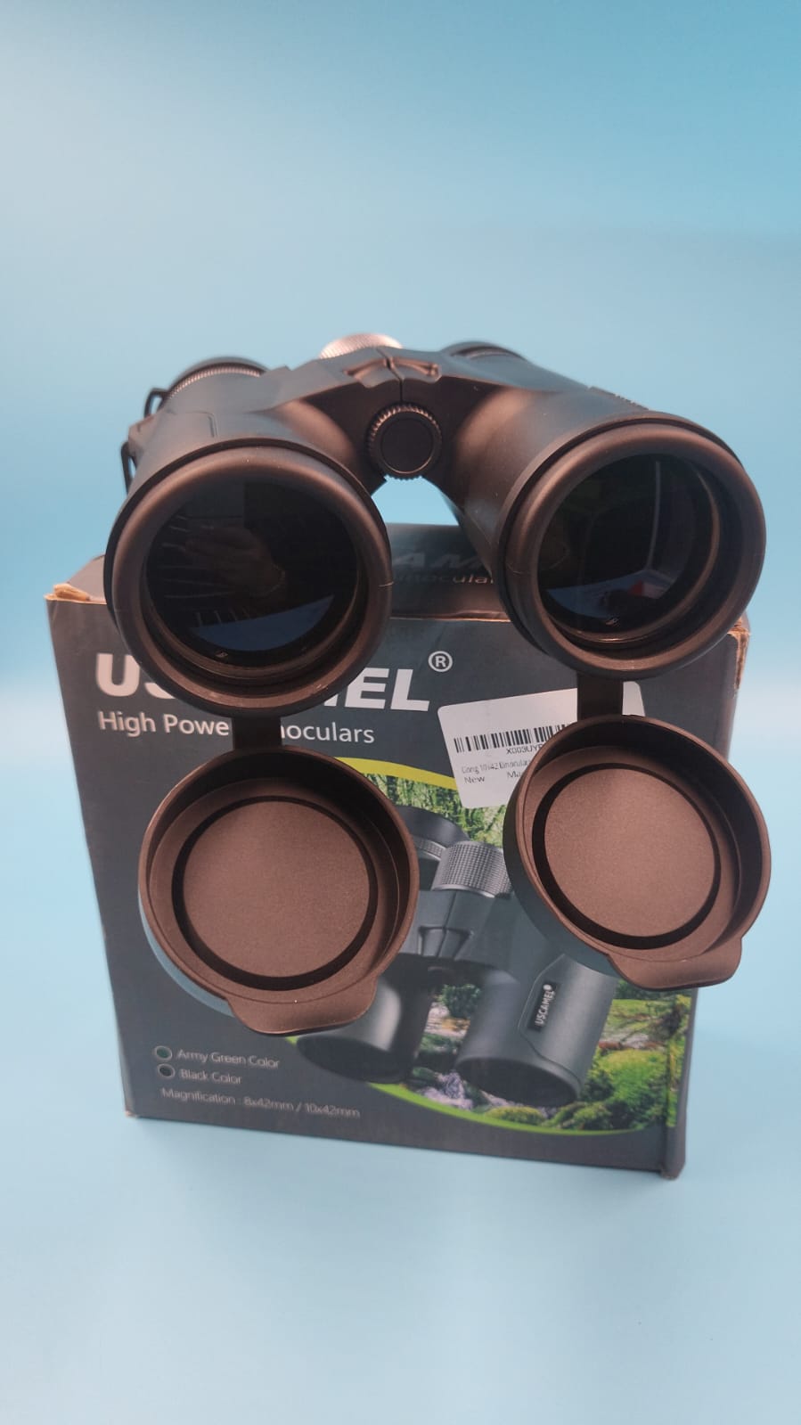 Binoculares Prismáticos de alta potencia de 8 x 42 con prisma BAK4.