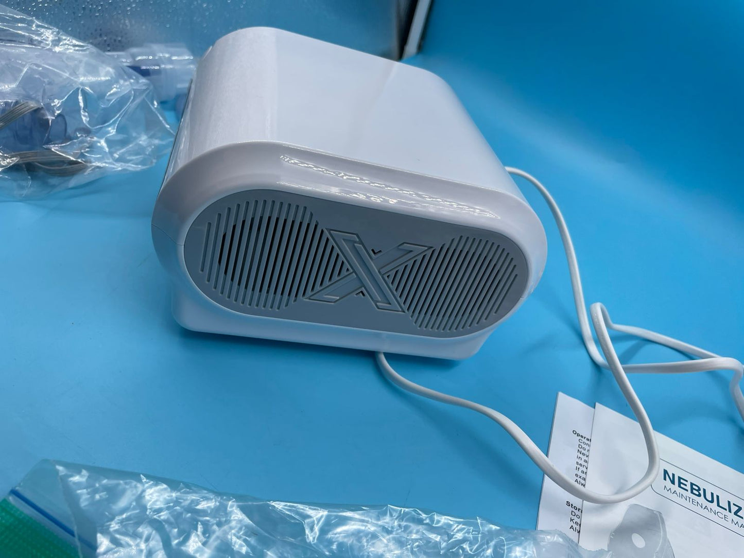 Nebulizador de visualización digital inteligente uux para adultos y niños.