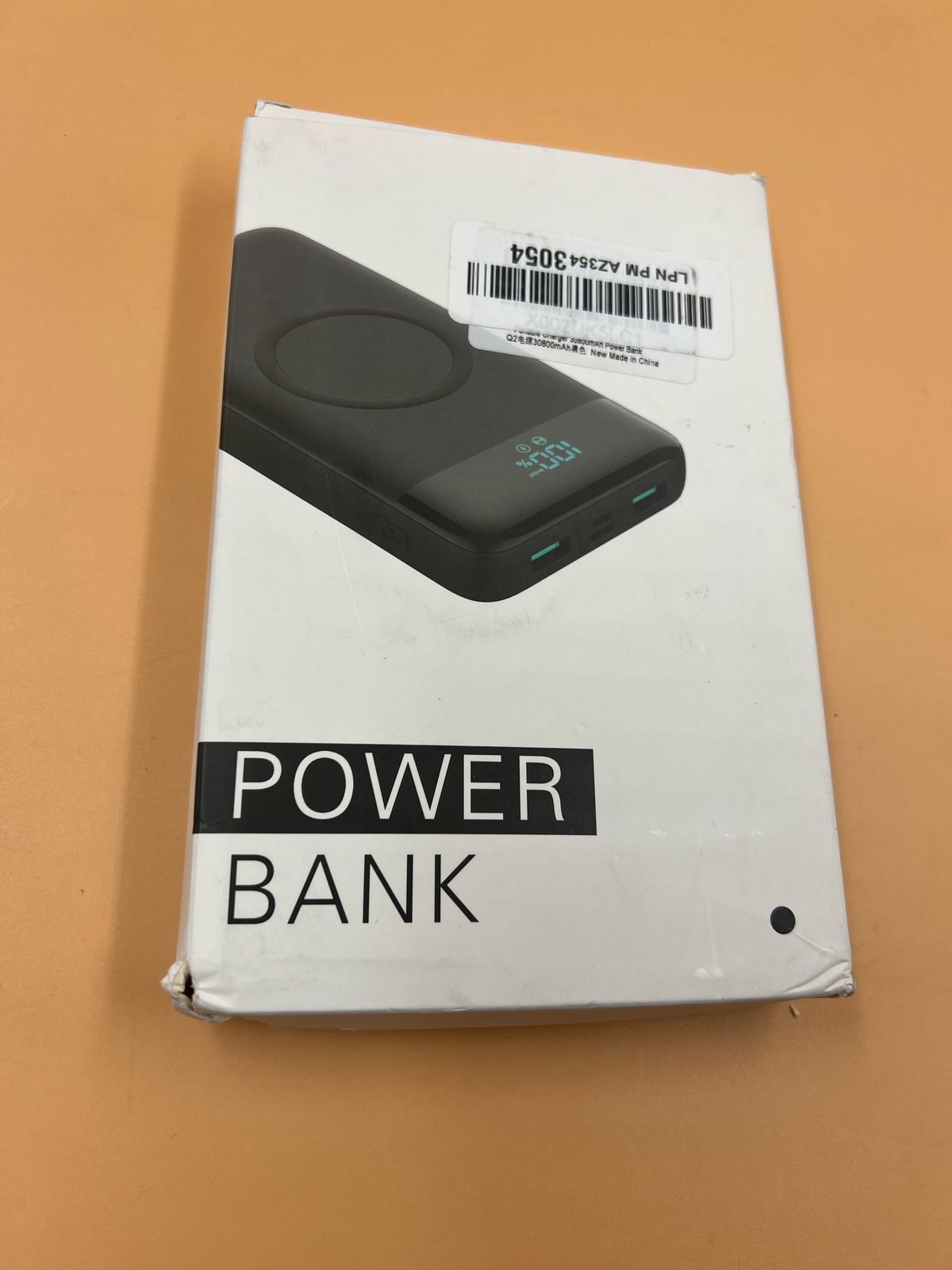 Cargador portátil inalámbrico 30800 mAh (USADO)