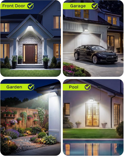 Foco solar LED de alta luminosidad larga vida útil