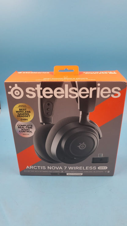 Audífonos Gamer SteelSeries Nova 7 Wireless 2.4GHz