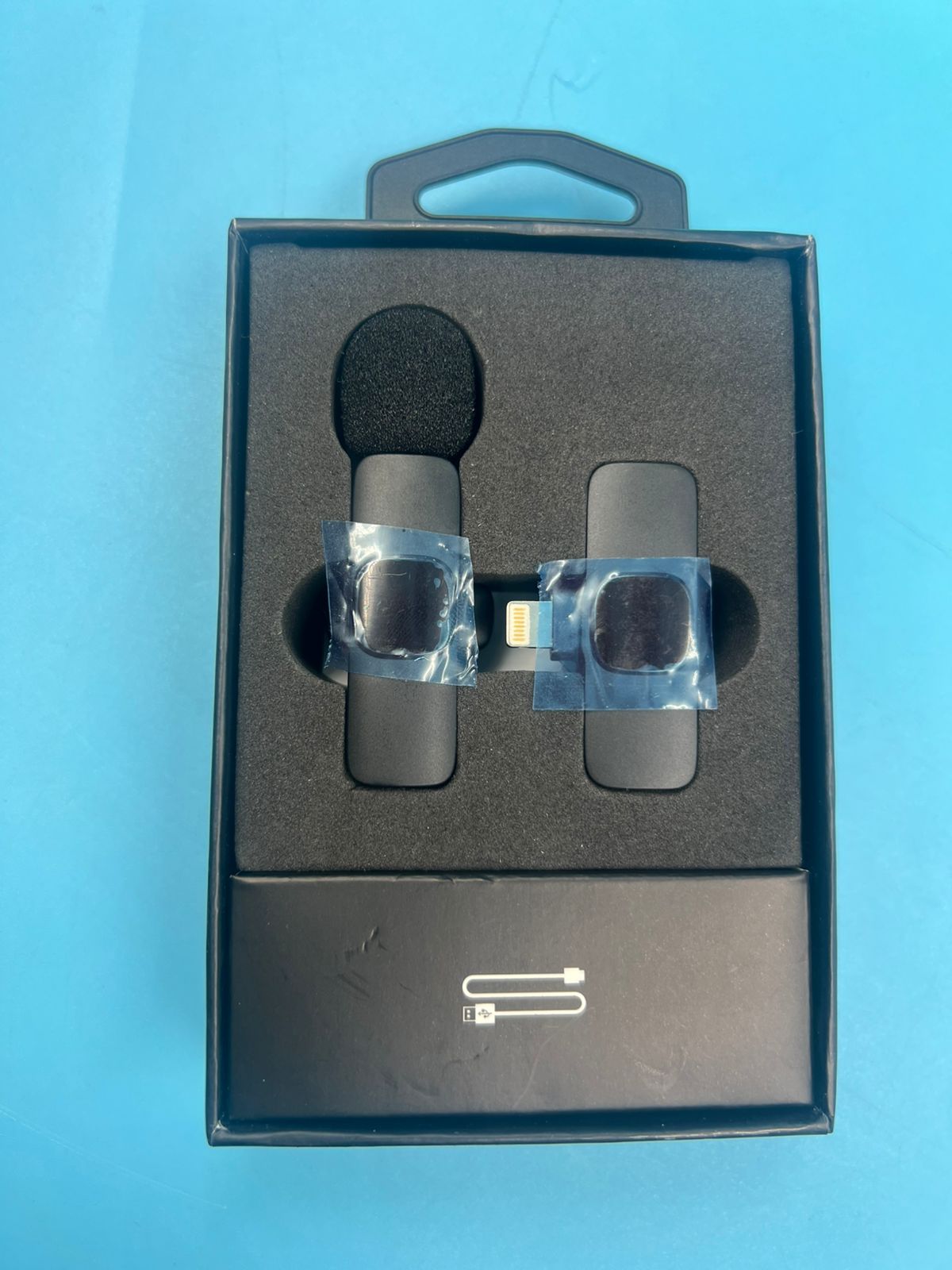 Micrófono lavalier Inalámbrico Lavalier para iPhone iPad