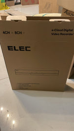 ELEC 1080 N Sistema de Cámara De Seguridad,Interior/Exterior.