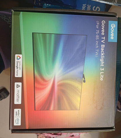 Retroiluminación Govee H6099, para TV's de 75-85" (USADO)