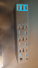 Conmutadores KVM, para triple monitor, 4 Puertos USB 3.0.