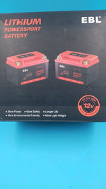 Batería EBL para motocicleta 12V 5Ah 60Wh 300A (USADO)