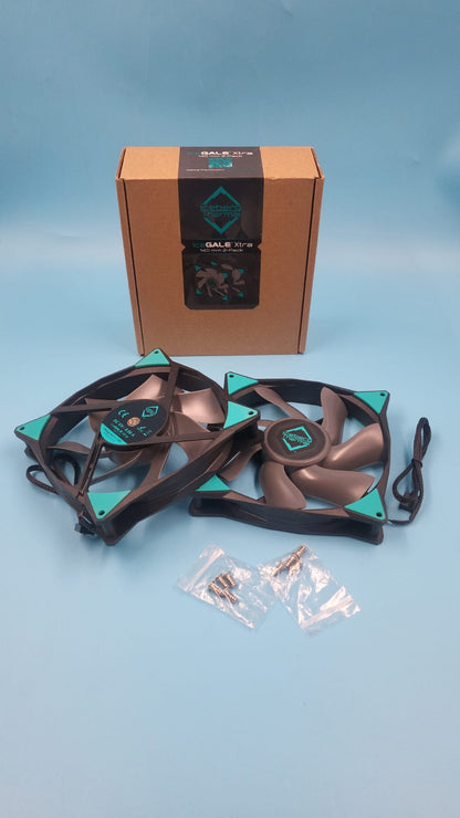 Ventilador Iceberg Thermal IceGALE Xtra 140mm PWM 2 Pzas