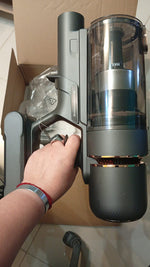 Aspiradora inalámbrica Oxvac R7F, Recargable, con succión potente 600W