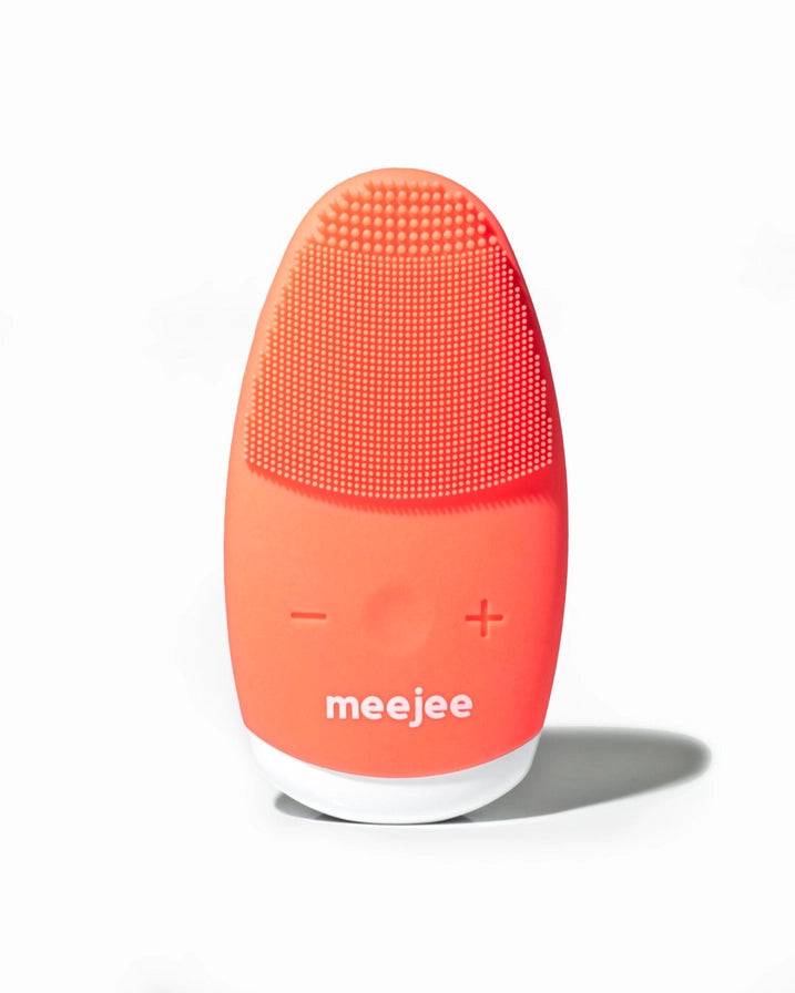 Masajeador De Limpieza Facial Ultrasonico Meejee Neon.