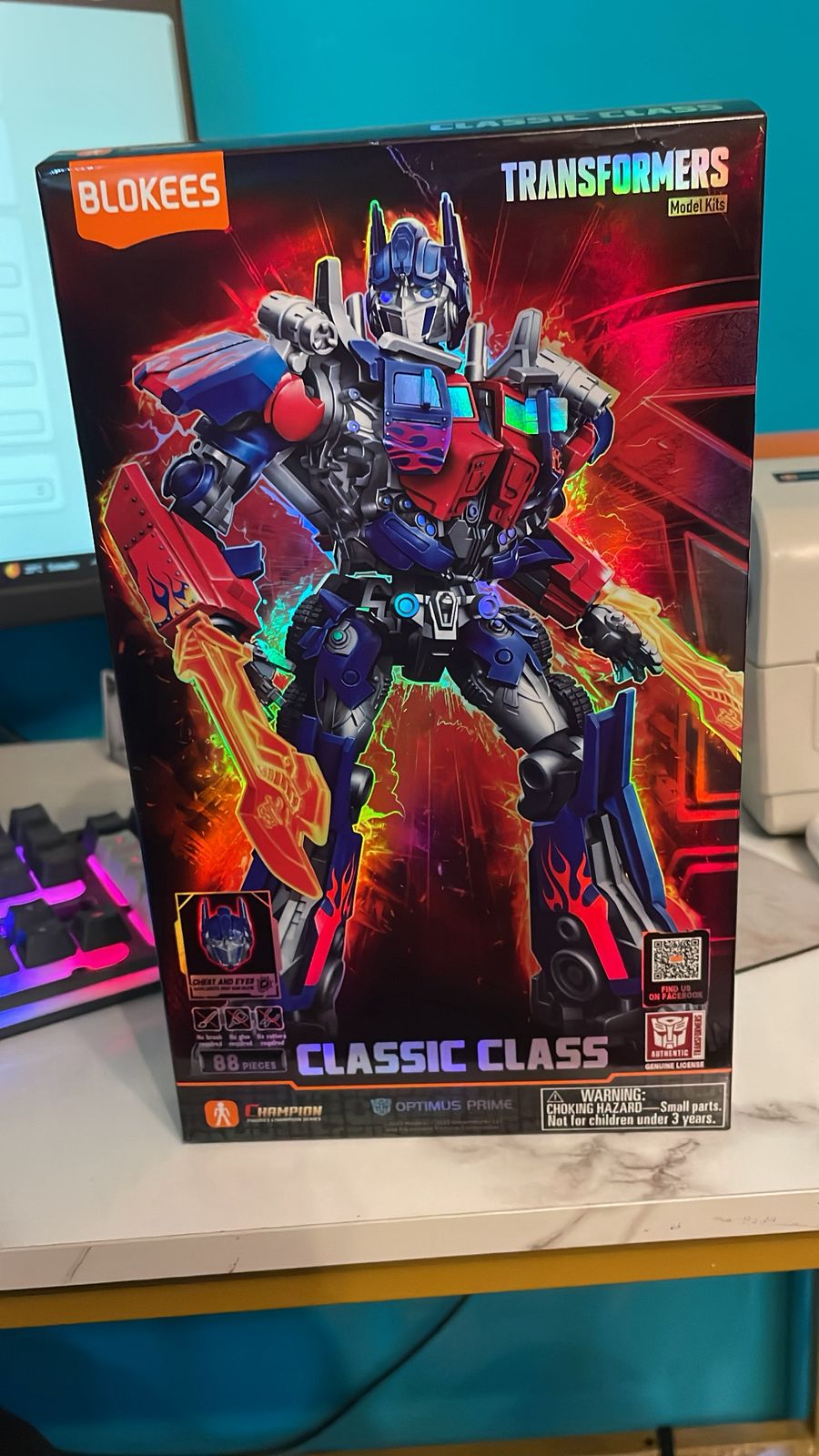 BLOKEES Transformers Classic Class: Transformers 2007-09 Optimus Prime 71157.