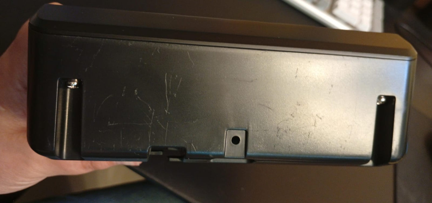 Reloj de tiempo para empleados, huella digital, 10 tarjetas IC.(DETALLE).