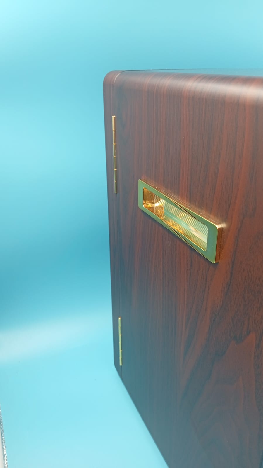 Gabinete humidor de puros, encimera, higrómetro digital, (USADO).