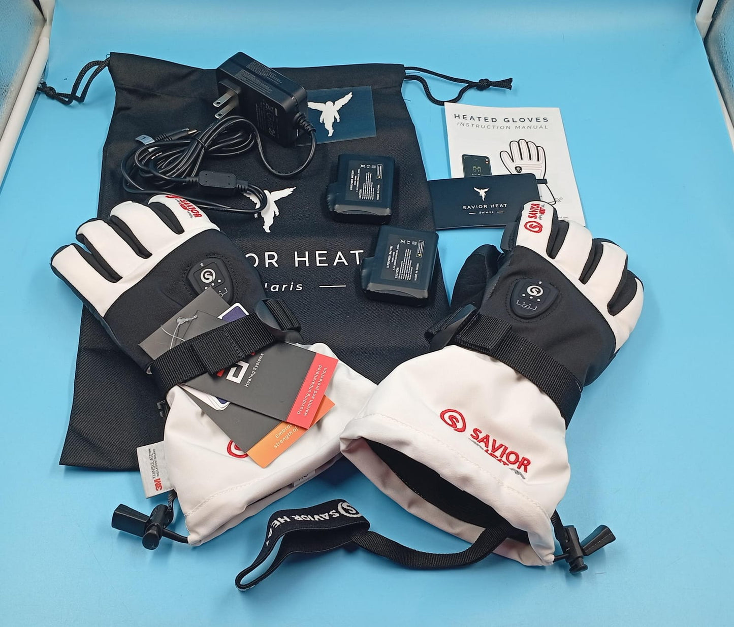 Guantes Térmicos, control por app, impermeables, recargables.