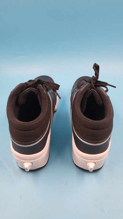 Patines Tipo Tenis Con Ruedas Ocultas Retráctiles EUR 38 25.3CM Negro