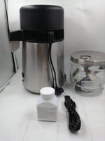 DC HOUSE, Destilador de agua, acero inoxidable, 1GAL. (USADO)