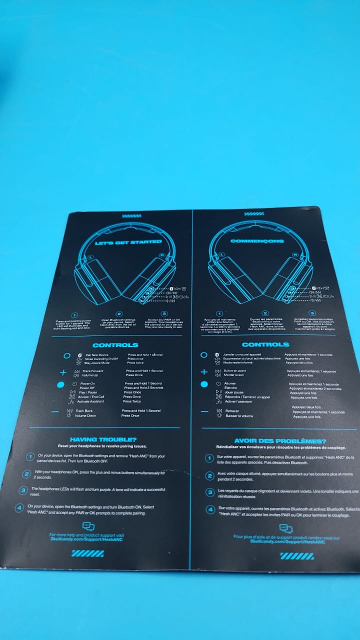 Audífonos, Inalámbricos con Cancelación de Ruido, Hesh Anc.