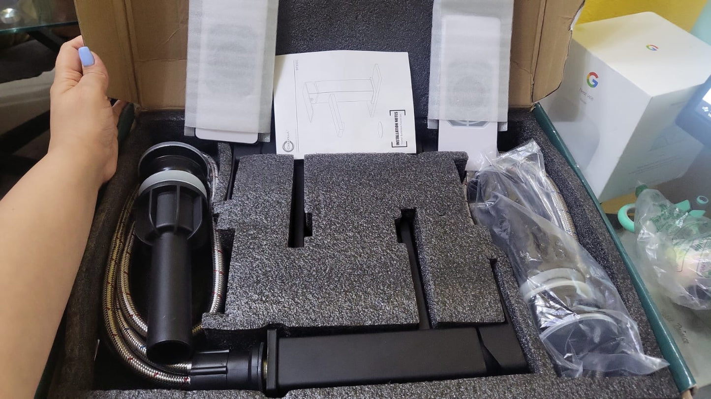 Juego de grifo de baño Casavilla con desagüe emergente, monomando