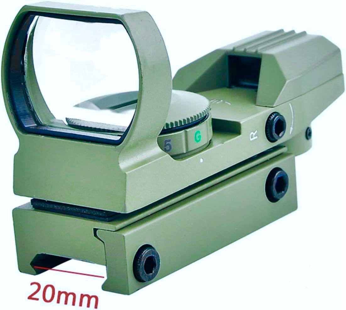 Mira telescópica deportiva HD101 riel de 11/20 mm