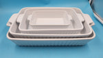 Cazuelas con asas Para Horno FOBENTA 4 Pzs Rectangulares Cerámica