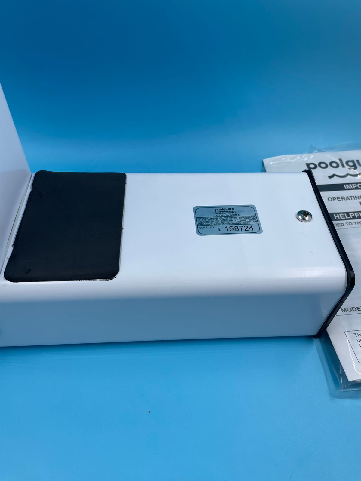 Alarma para piscina enterrada Poolguard PGRM-2.(USADO)