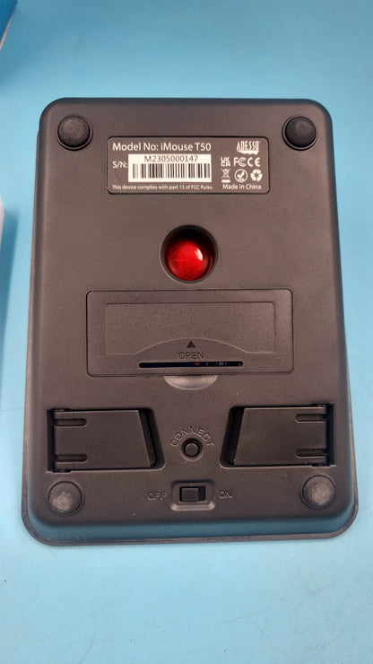 Mouse Inalámbrico Ergonómico Trackball Adesso iMouse T50
