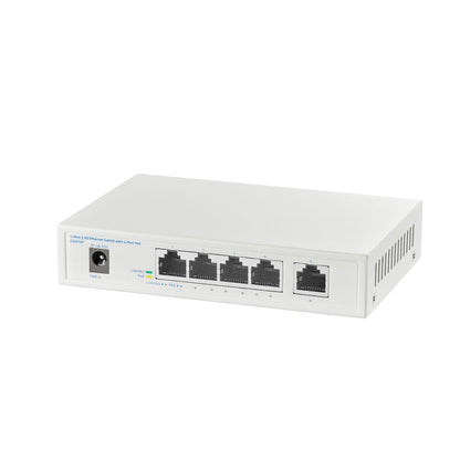 Switch PoE YuLinca 5 Puertos 2.5G 4 PoE + 1 Uplink