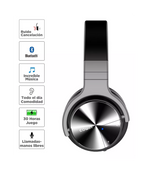 Audífonos Cowin Bluetooth ANC E7 Pro Negros Cancelación de Ruido