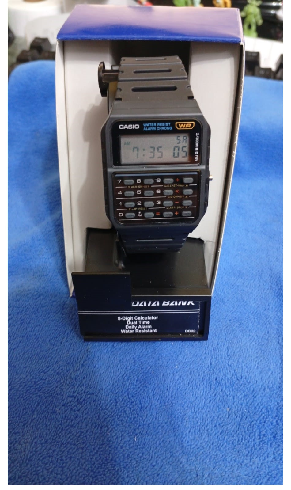 Reloj Casio CA53W Serie Vintage, Calculadora de 8 dígitos.