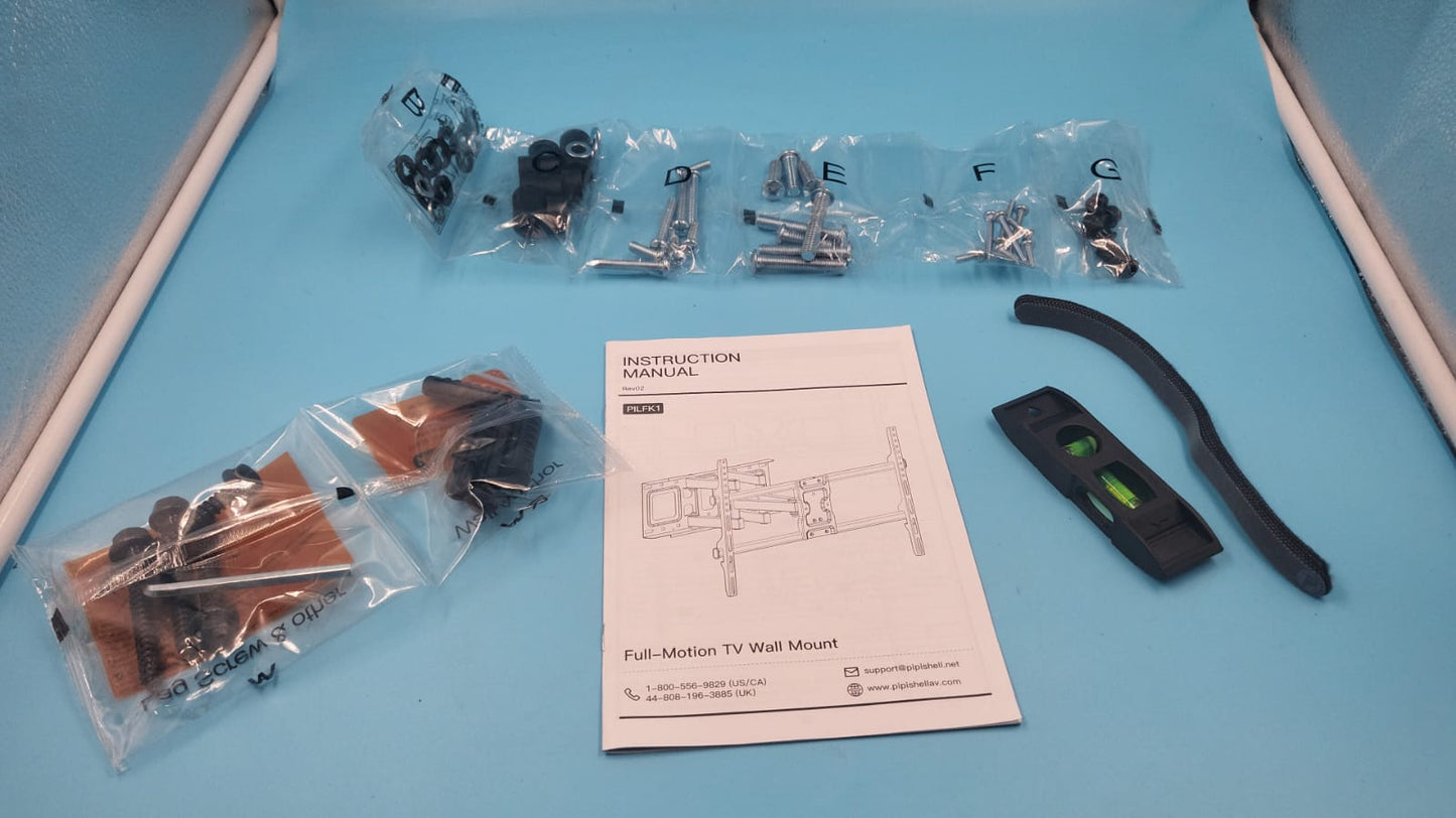 Soporte de pared para TV de 37-75 pulgadas de hasta 125 libras, PILFK1 PIPISEHL