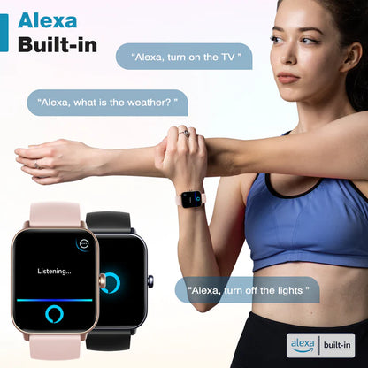 Reloj inteligente pantalla táctil de 1,8" compatible Android y iPhone