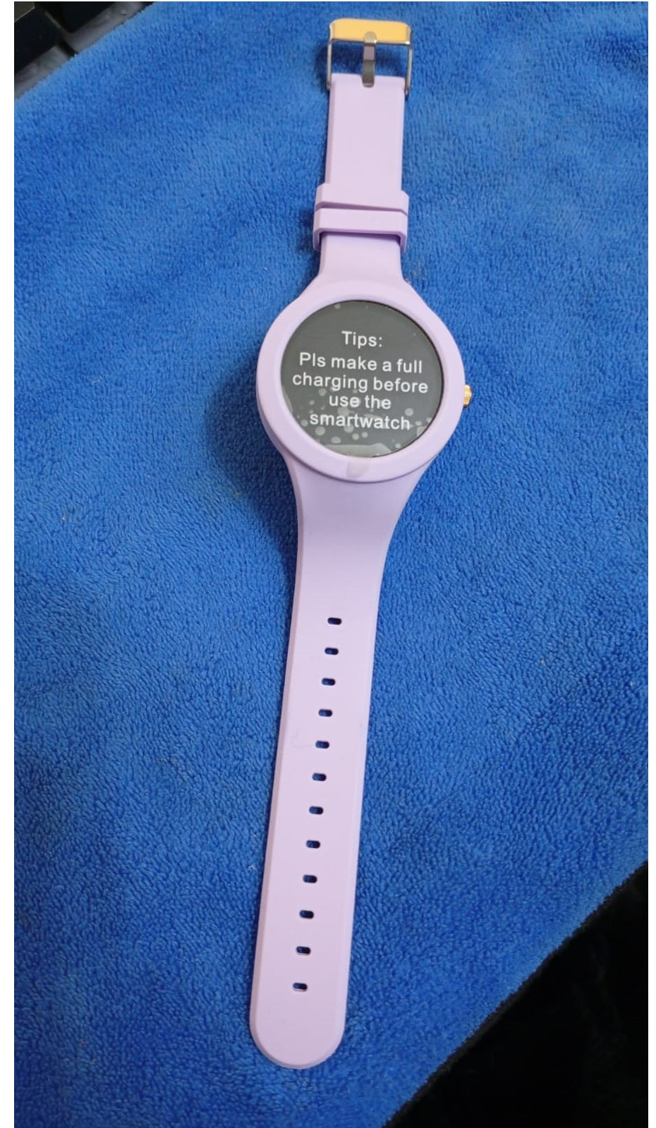 Smartwatch para mujer, LILA, Android iOS, podómetro, cal. counter