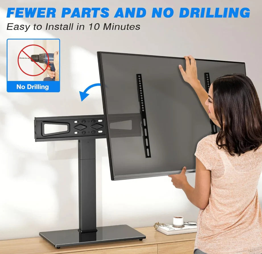 Soporte de TV giratorio universal UT6001 para televisores de 32 a 75 pulgadas