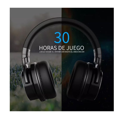 Audífonos Cowin Bluetooth ANC E7 Pro Negros Cancelación de Ruido