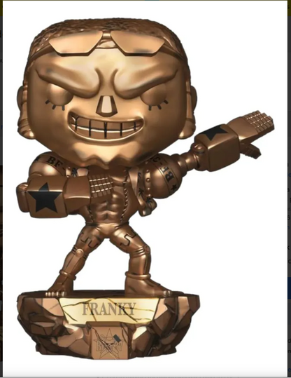 Funko Pop Franky 2180, Exclusivo Bronce, One Piece.