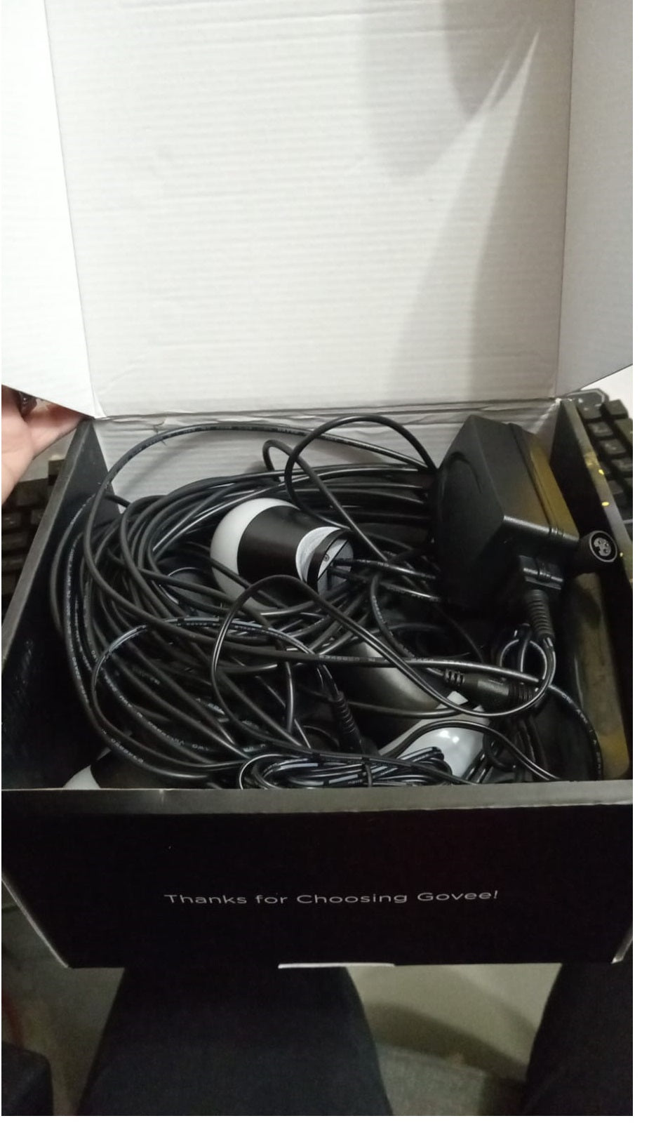 Govee, Tira de luces inteligentes para exteriores 2, 48FT, regulables.